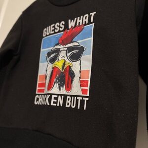 Black sweater for boy